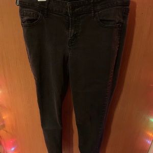 Black skinny jeans